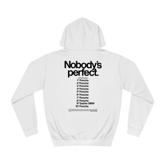 Oversized hoodie - Nobody's perfect.